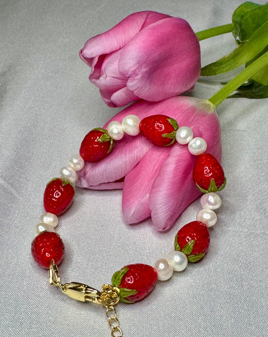 Strawberry Fields Bracelet