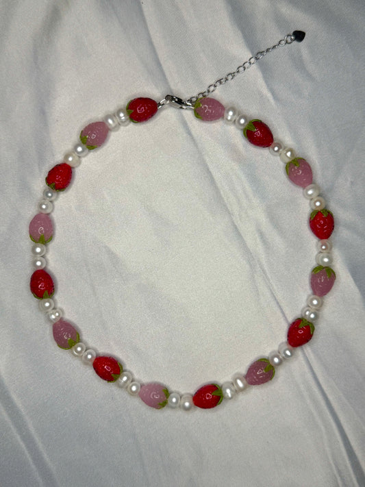 Strawberry Fields Choker Necklace