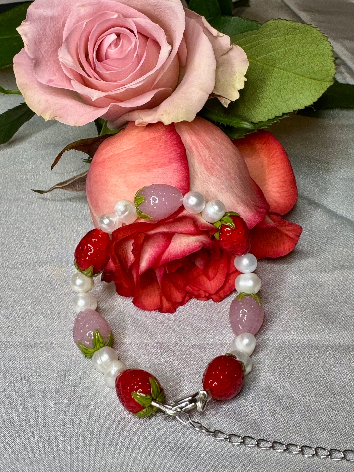 Strawberry Fields Bracelet