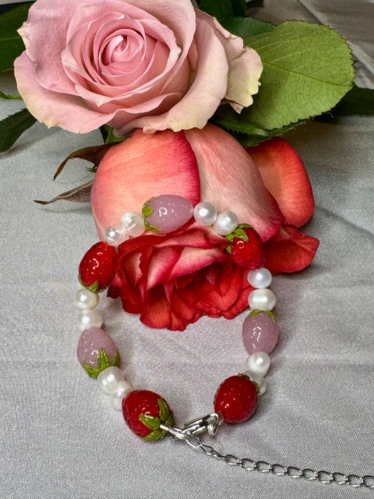 Strawberry Fields Bracelet